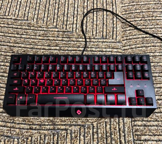 Клавиатура Red Square Tesla TKL 2020, б/у, в наличии. Цена: 500₽ во ...