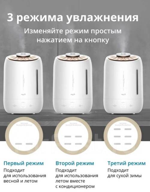 Увлажнитель воздуха Xiaomi Deerma Humidifier White DEM-F600, новый, в ...