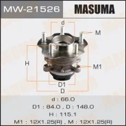 ��������� ���� Masuma rear Qashqai, X-Trail/ T31 (with ABS), ������ MW21526 ����