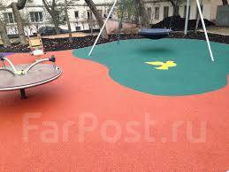 Резиновая крошка напольное покрытие, в наличии. Цена: 1 000₽ в Уссурийске