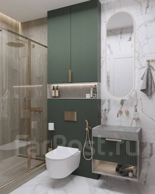 Ремонт ванной, туалета, санузла под ключ от бригады с опытом 10 лет во ...