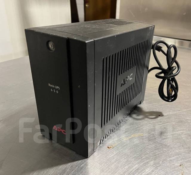 ИБП APC Back-UPS BX650CI-RS 390Вт 650ВА черный, б/у, в наличии. Цена: 2 ...
