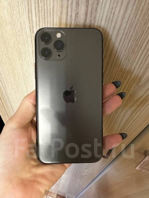 Продам iPhone 11 pro, 256 гб, 5.80", моноблок, черный, б/у, в наличии ...