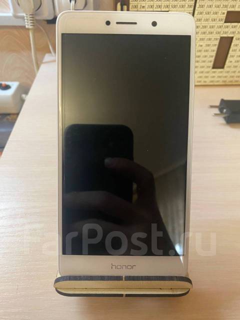 Honor 6X, 32 гб, 5.50", моноблок, золотой, 3G, 4G LTE, Dual-SIM, б/у, в ...