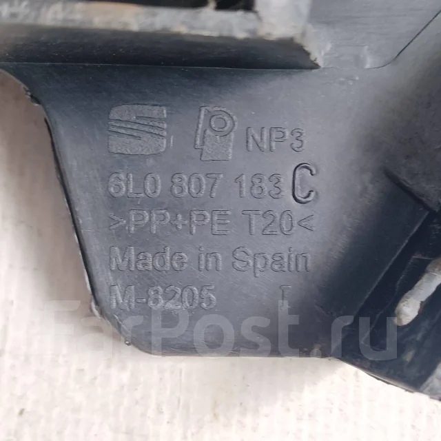 ��������� ������� SEAT Ibiza 2007� 6Q0807183 ����