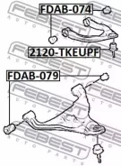 ����� ������� ��������� �������� ������ Febest 2120Tkeupf 2120TKEUPF ����