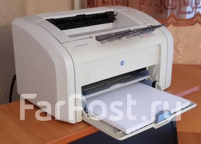 Продам лазерный принтер HP Laserjet 1018. Полный комплект, б/у, в ...