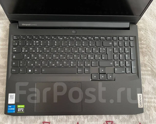 Lenovo IdeaPad Gaming 3 15IHU6. 15.6", ��� 16 ��, ���� 512���, WiFi: 1, Bluetooth: 1 ����