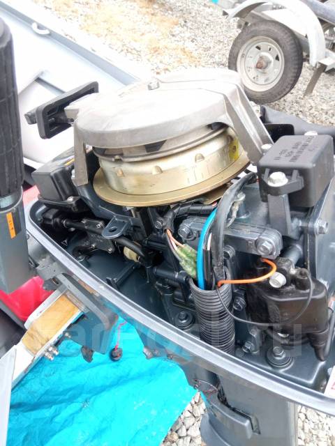 Лодочный мотор Yamaha 8л. с. короткая нога, 8,00 л.с. S (381 мм), 2004 ...
