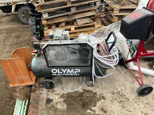 Компрессор воздушный Olymp Machinery AC-100/80R. 500л/мин. 100л. 10бар ...