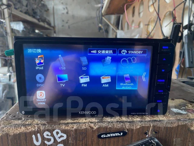 KENWOOD カーナビ 彩速ナビ 2020年製 MDV-D707BTW KENWOOD