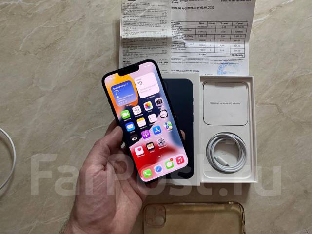 Apple iPhone 13 256 Gb как новый, 6.10", 3G, 4G LTE, 5G, Защищенный ...