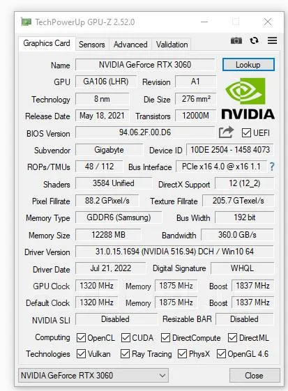 GeForce RTX 3060 ����