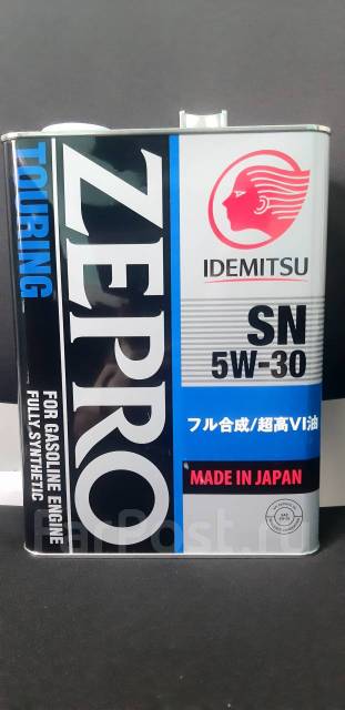 Моторное масло Idemitsu Zepro Touring 5W-30 SN 4л (1845-004) 4251-004 ...