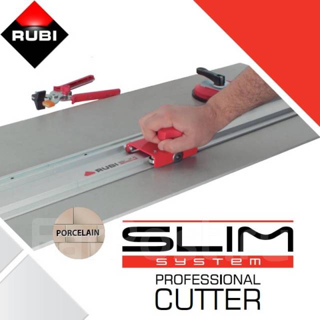 Плиткорез для крупноформатной плитки RUBI SLIM System Cutter, новый, в ...
