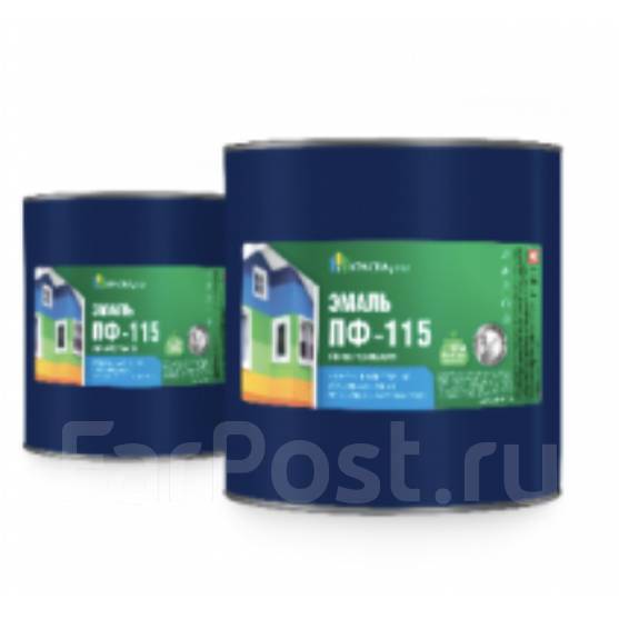 Краска-эмаль ПФ-115 Белая на Борисенко 33/6, в наличии. Цена: 230₽ во ...