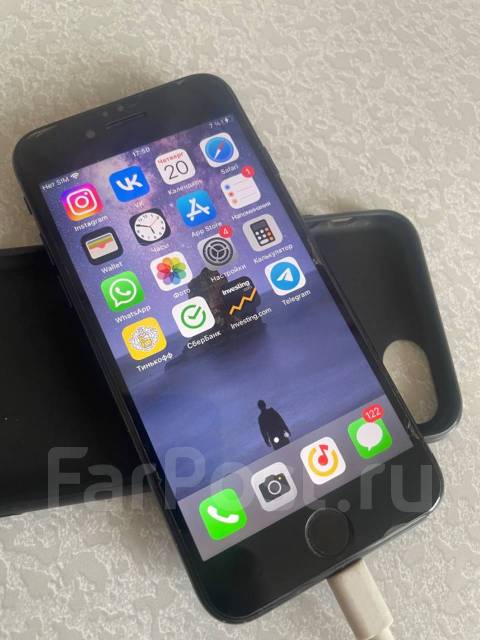 Apple iPhone 7 128Gb RFB, 4.70", черный, 4G LTE, б/у, в наличии. Цена ...