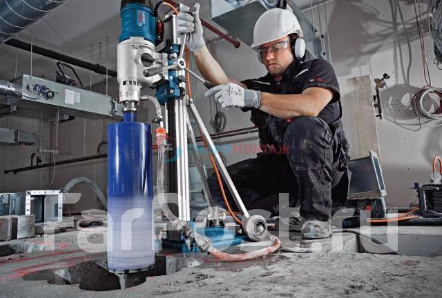 Алмазное бурение(сверление) отверстий любой диаметр. Демонтаж в Находке