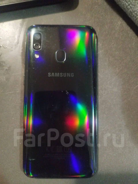 Samsung Galaxy A40. �/�, 64 ��, �����������, 3G, 4G LTE, Dual-SIM, ����������, NFC ����
