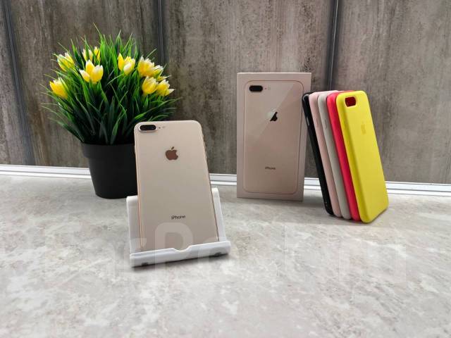 iPhone 8 Plus. 64Gb. АКБ 100%. Отпечаток работает. Отличное сост, 64 гб ...