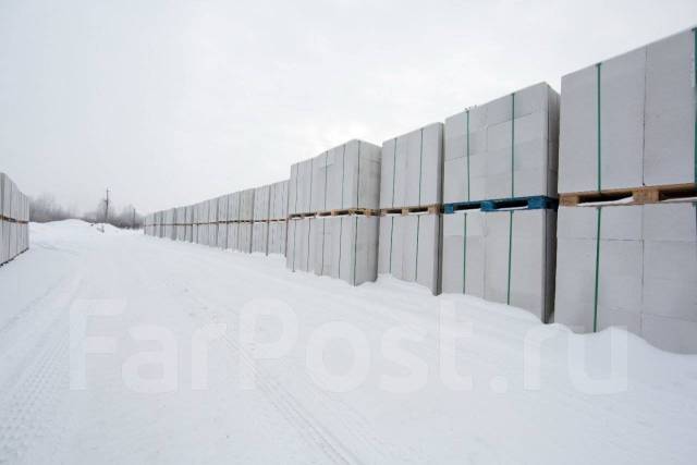 Пеноблок, Пенобетон, в наличии. Цена: 7 500₽ в Хабаровске