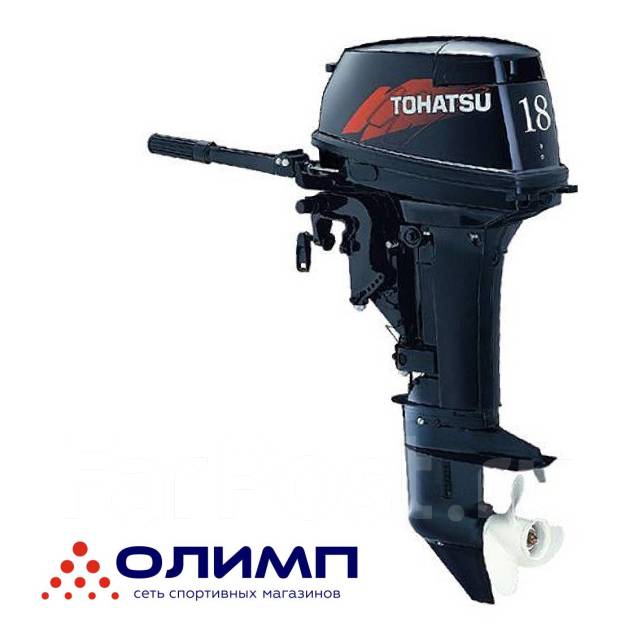 Лодочный мотор Tohatsu M18E2S, 18,00 л.с. S (381 мм), 2021 год ...