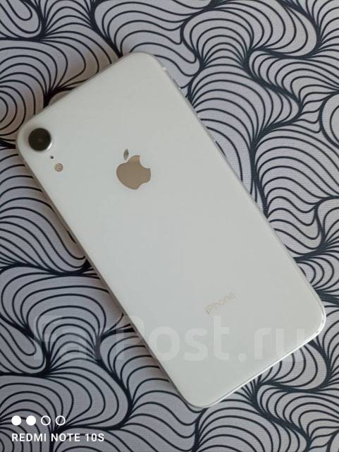 iPhone Xr 128GB/2 sim/98% акб/FaceID, TrueTone, 6.10", белый, 3G, 4G ...