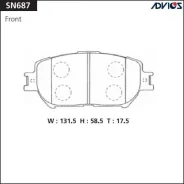 Advics SN687 ������� �������� SN687 ����