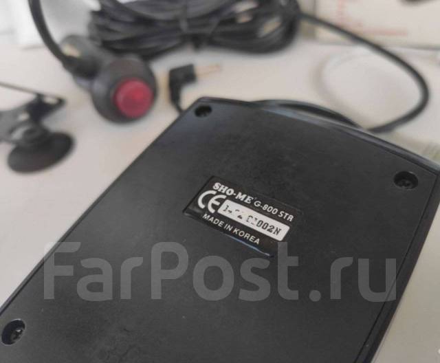 SHO-ME G-800 STR - антирадар с GPS модулем, оснащен OLED-дисплеем, б/у ...