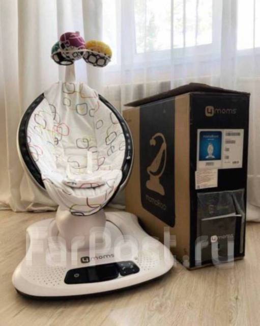 Электрокачеля 4moms Mamaroo 4 В коробке, б/у, в наличии. Цена: 17 500 ...