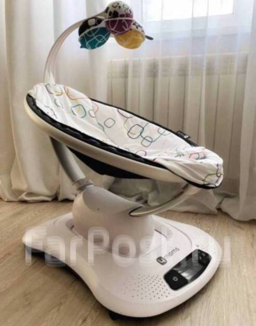 Электрокачеля 4moms Mamaroo 4 В коробке, б/у, в наличии. Цена: 17 500 ...