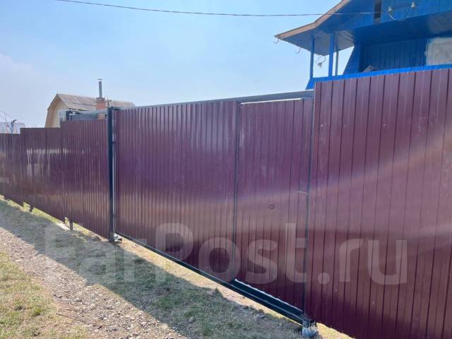 Монтаж свай, установка забора, Ворот, калитки, Забор под ключ от 3777мп ...