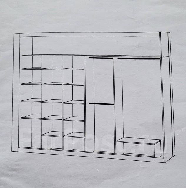 Продам Шкаф купе, б/у, в наличии. Цена: 28 000₽ во Владивостоке