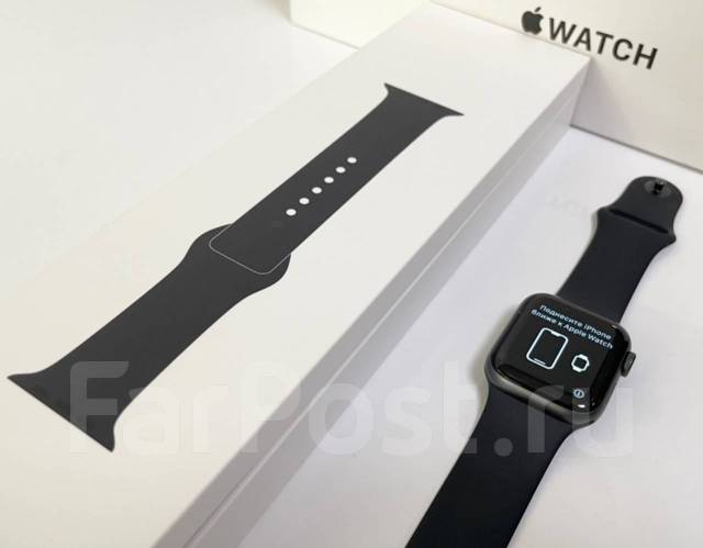 Смарт-часы Apple Watch SE 40mm Space Gray Aluminum Black (MYDP2RU/A ...