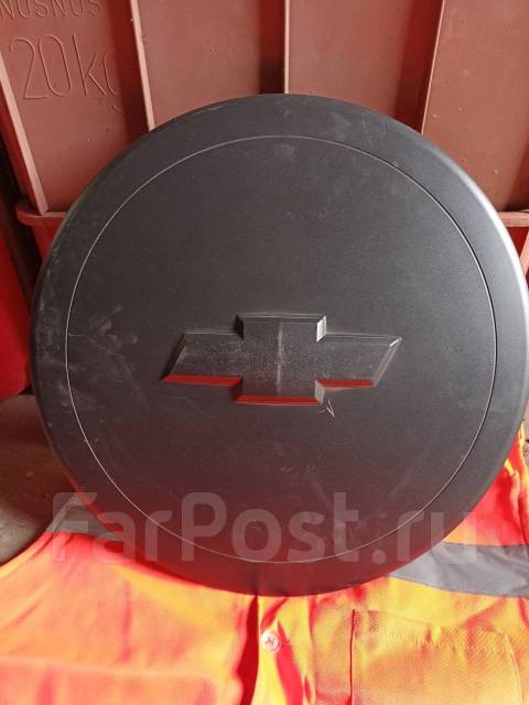 Декоративный колпак на запасное колесо Нива-Шевроле, 15", 1 шт, 1 шт, б ...