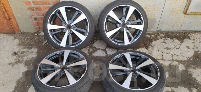 Диски Subaru R18, 18", 1 шт, 5x100, 11,00 кг. 56,1 мм. 4 шт, б/у, в ...