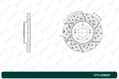 ���� ��������� ��������������� ������������� G-brake GFR-20083R ������ GFR20083R ����