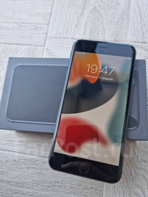Apple iPhone 8 plus, 64 гб, 5.50", моноблок, черный, б/у, в наличии ...