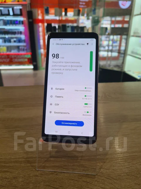 Samsung Galaxy A7 2018. �/�, 64 ��, �������, 4G LTE, Dual-SIM, NFC ����