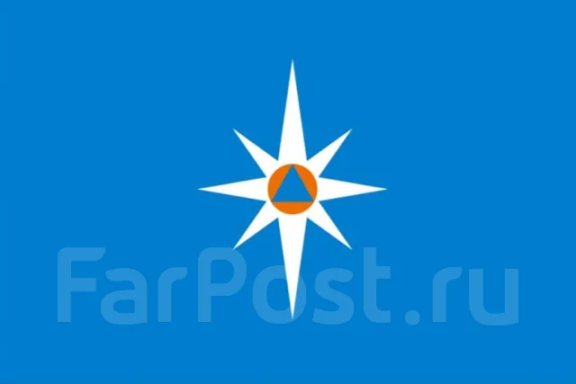 Выберите рисунок на котором изображен флаг мчс