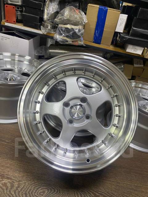 Новые диски Rotiform Style R15 J9 ET20 4X100 серебро, 15", 1 шт, 73,1 ...