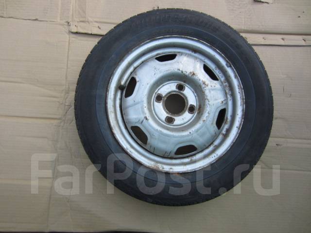 Колесо 175/65/14 Bridgestone на штамповке 4*100, 14", 1 шт, 175 мм, 65 ...