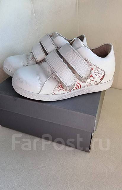 Белые полуботинки tapiboo натуральная кожа, размер: 26, для всех, б/у ...