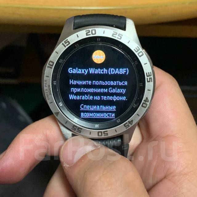 Продам часы Samsung Galaxy Watch, GPS, NFC, Android, iOS, б/у, в