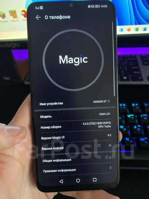 Honor X7. �/�, 128 ��, ������, 4G LTE, Dual-SIM, ����������, NFC ����
