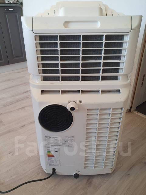 Мобильный кондиционер Electrolux, моноблок, 25 м², б/у, в наличии. Цена ...