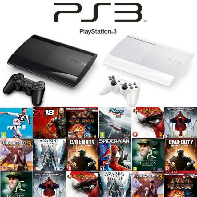 Playstation 3 S/SLIM 250gb + 30игр, б/у, в наличии. Цена: 12 500₽ во ...