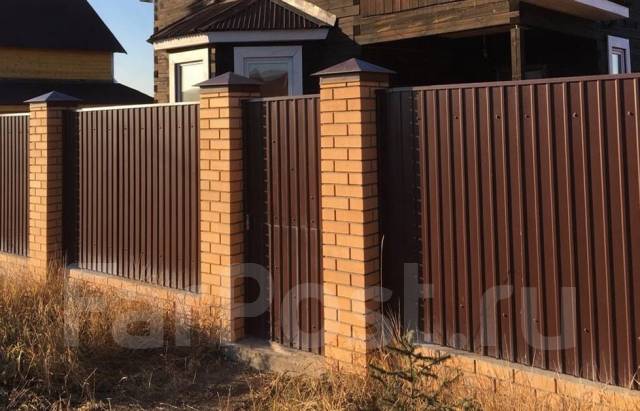 Монтаж заборов, ворот и ограждений в Артеме