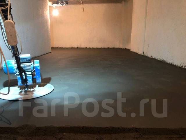 Полусухая Стяжка Пола по немецкой технологии за один день во Владивостоке