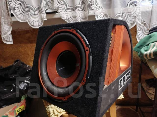 Активный сабвуфер EDGE EDB12A (ED7200), компонентные, 300 Вт, с ...